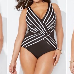 Black and White swim suit